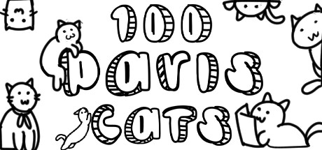 100 Paris Cats Cover Image