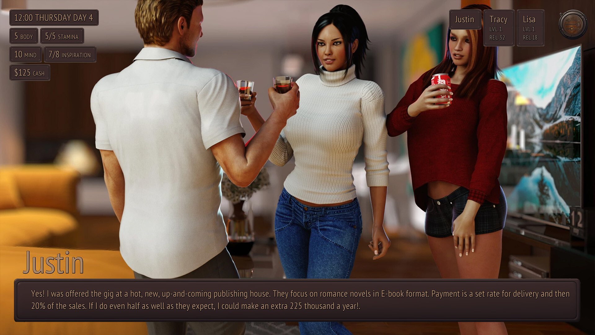 Living with temptation: American sunset в Steam