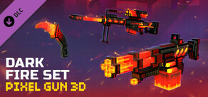 Pixel Gun 3D - Dark Fire Set