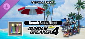 GUNDAM BREAKER 4 - Diorama Pack 4 - Beach Set & Effect