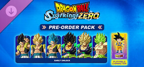 DRAGON BALL: Sparking! ZERO Pre-Order Pack