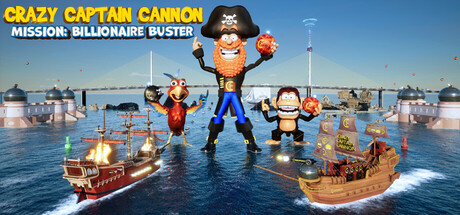 Crazy Captain Cannon - Mission: Billionaire Buster Cover Image