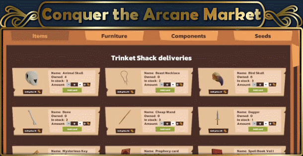 图片[3]-【模拟经营SLG/中文/3D】炼金术商店模拟器/Alchemist Shop Simulator v1.0.2 官方中文版【1.9G/新作】-嘤嘤怪之家