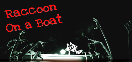 Raccoon on a boat Cover Image