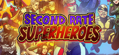 Second Rate Superheroes Cover Image