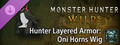 Monster Hunter Wilds - Hunter Layered Armor: Oni Horns Wig