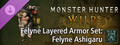 Monster Hunter Wilds - 동반자 덧입는 장비 '고양이 보병' 시리즈