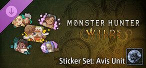 Monster Hunter Wilds - Sticker Set: Avis Unit