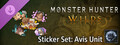 Monster Hunter Wilds - Sticker Set: Avis Unit