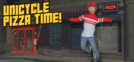 Unicycle Pizza Time! Cover Image