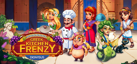 Greek Kitchen Frenzy: Dionysus Cover Image