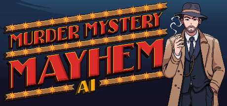 Murder Mystery Mayhem AI Cover Image