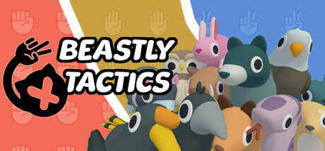 Beastly Tactics: Rock Paper Scissors Cover Image