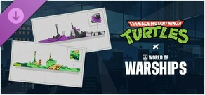 World of Warships x TMNT - Taraflı Kalıcı Kamuflaj Paketi