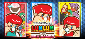 Pixel Game Maker Series LUNLUN SUPER HERO BABIES PLUS NEWGAMES