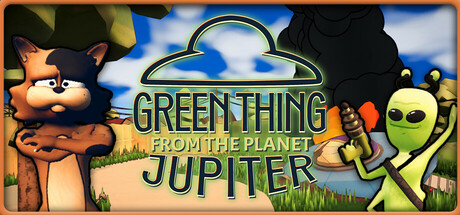 Green Thing From The Planet Jupiter Cover Image