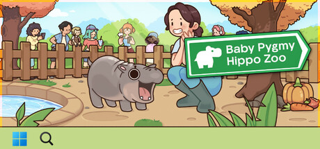 Baby Pygmy Hippo Zoo Cover Image