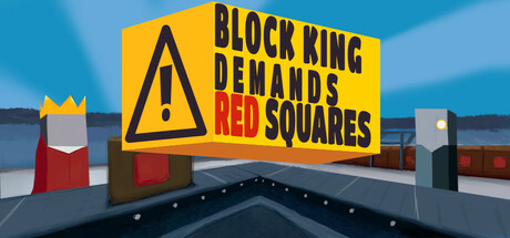 Block King Demands Red Squares Cover Image