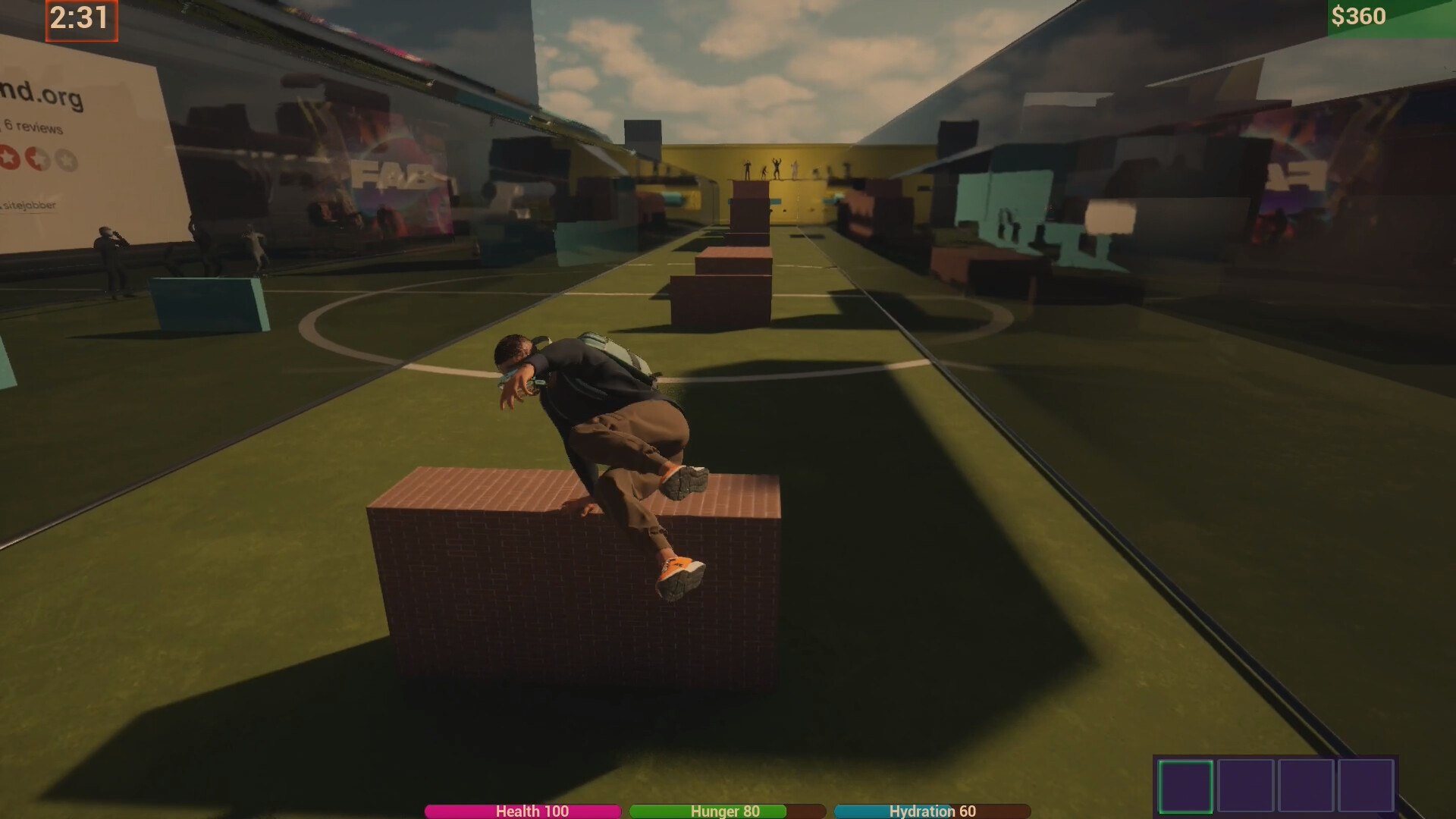 Run-Sprint-Parkour!-奔跑 - 冲刺 - 跑酷！-游戏截图-好玩客