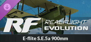 RealFlight Evolution – E-flite S.E.5a 900mm