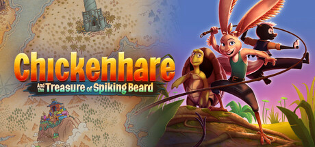 Chickenhare and the treasure of Spiking-Beard Cover Image