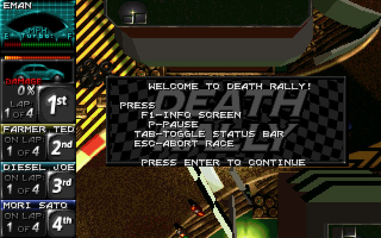 Death Rally (Classic) в Steam