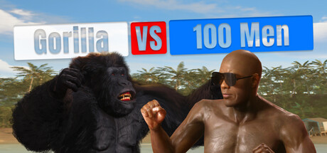 Gorilla Vs 100 Men