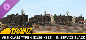 Trainz Plus DLC - VR K class Type 4 (K186-K192) - In Service Black