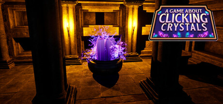 A Game About Clicking Crystals Cover Image