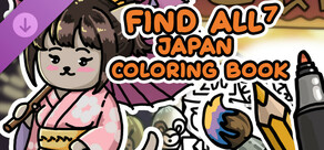 FIND ALL 7: Japan - Coloring Book