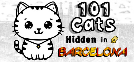 101 Cats Hidden in Barcelona Cover Image