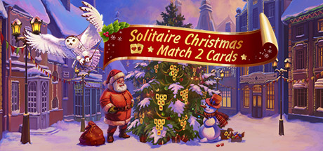 Solitaire Christmas. Match 2 Cards Cover Image