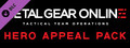 METAL GEAR ONLINE &quot;HERO APPEAL PACK&quot;