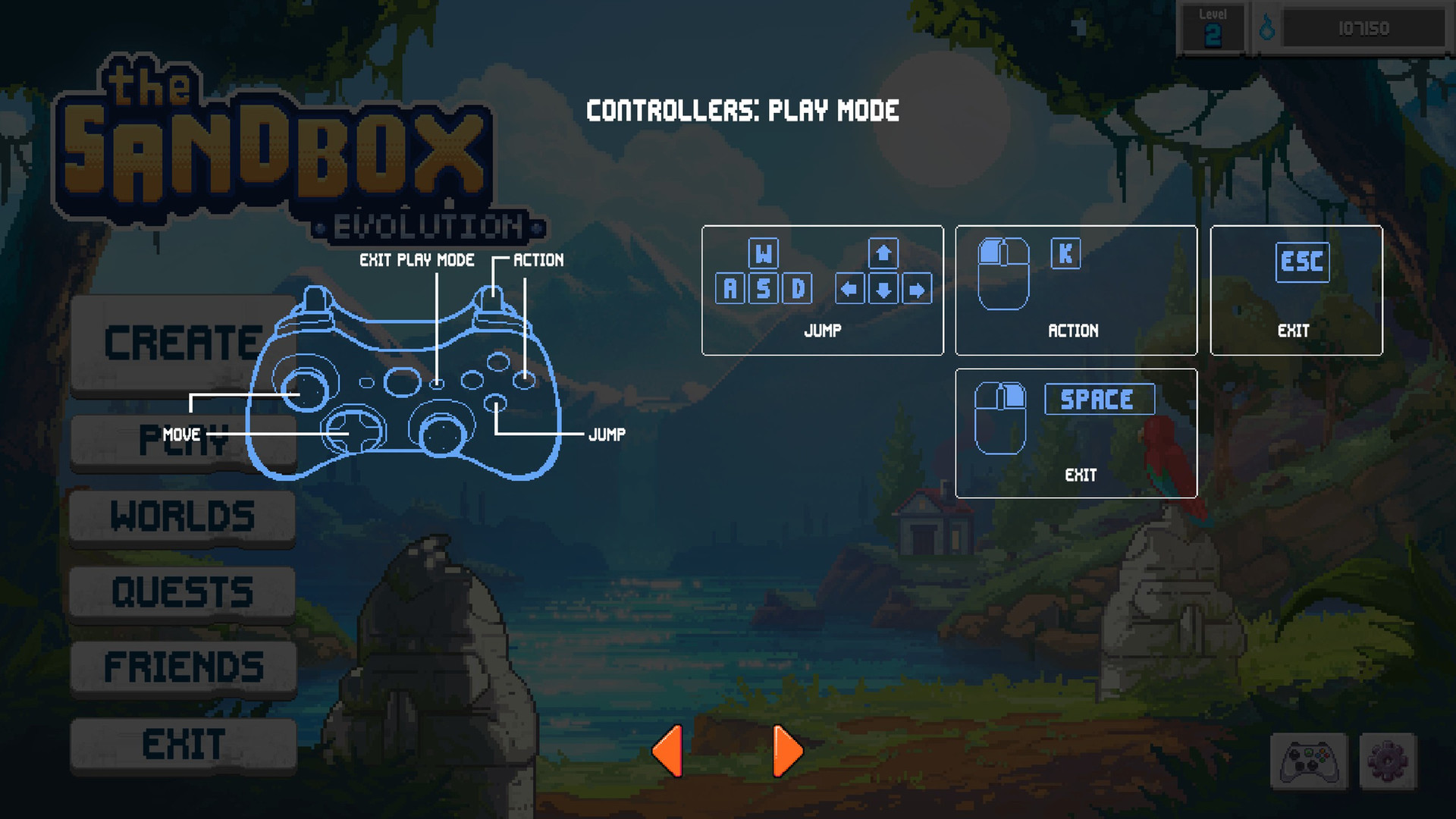 The Sandbox Evolution - Craft a 2D Pixel Universe! в Steam