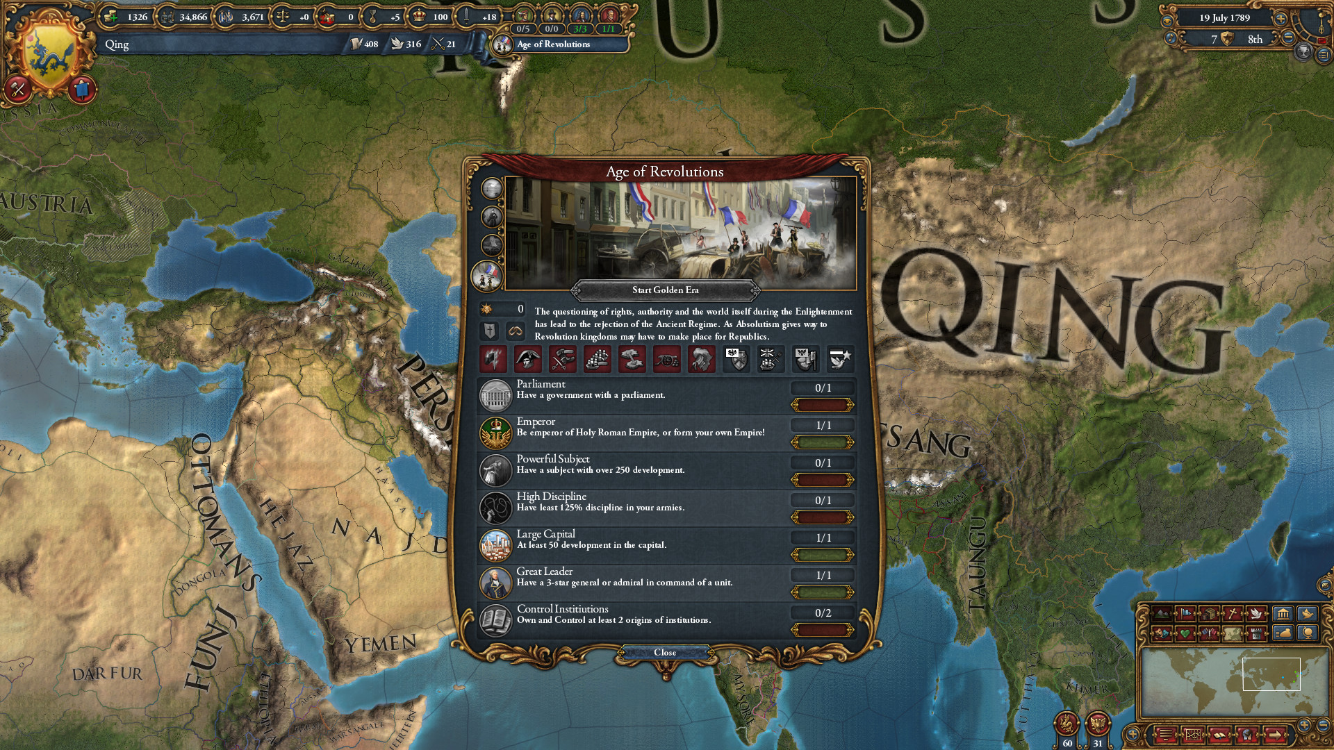 Expansion - Europa Universalis IV: Mandate of Heaven в Steam