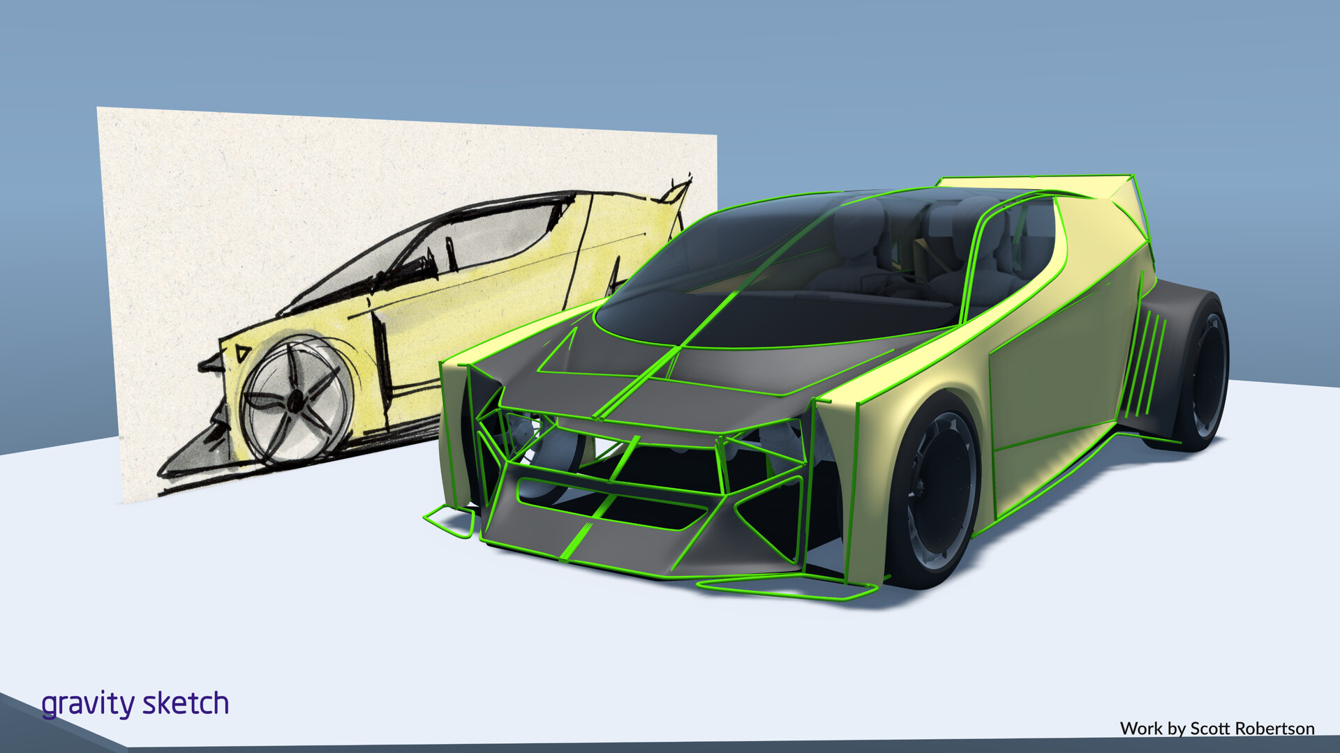 Steam Gravity Sketch