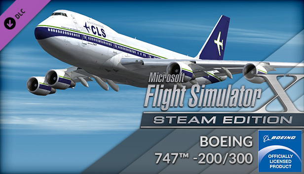 Steamで65% OFF：FSX Steam Edition: Boeing 747™-200/300 Add-On