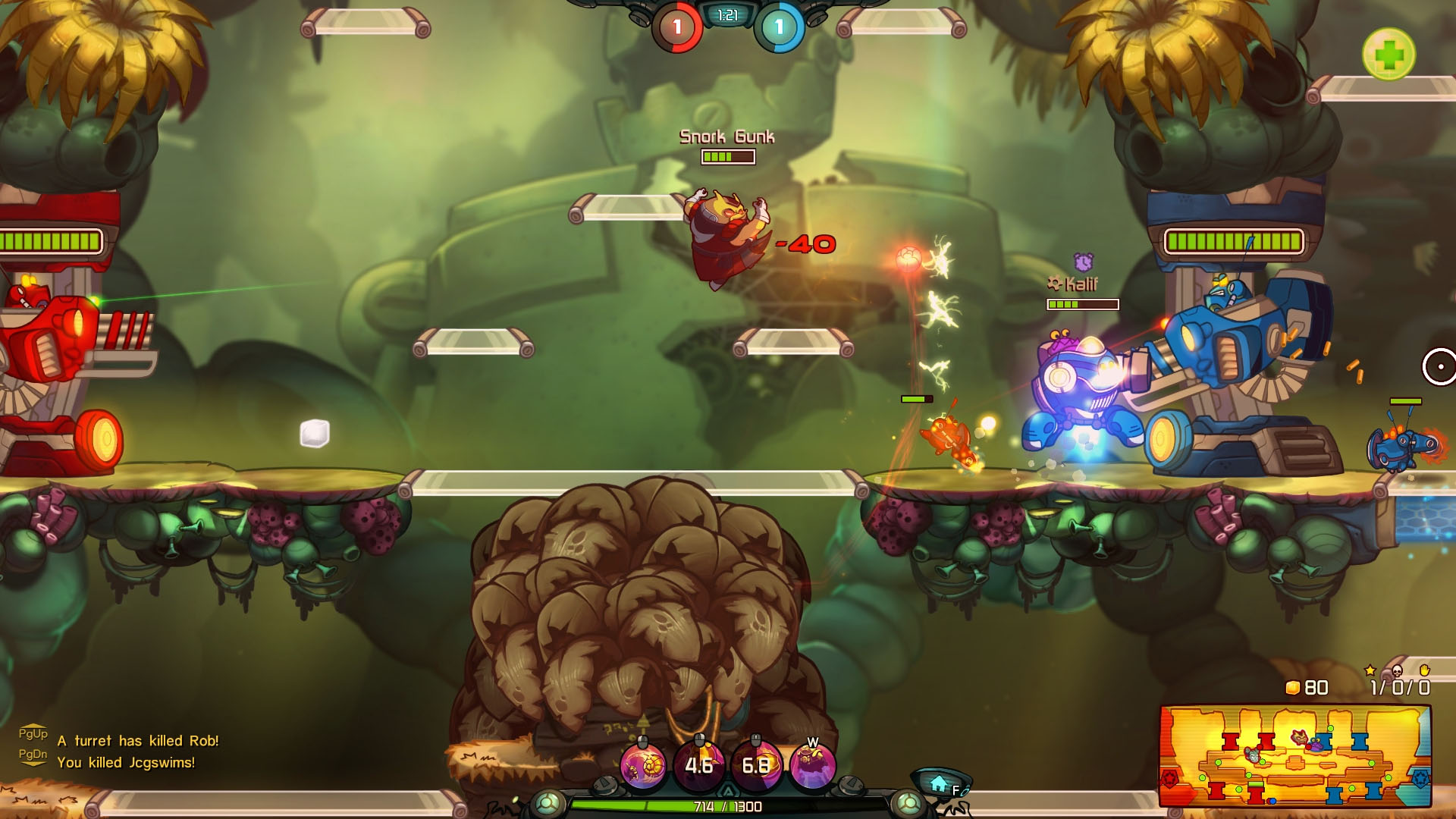 Snork Gunk - Awesomenauts Character в Steam