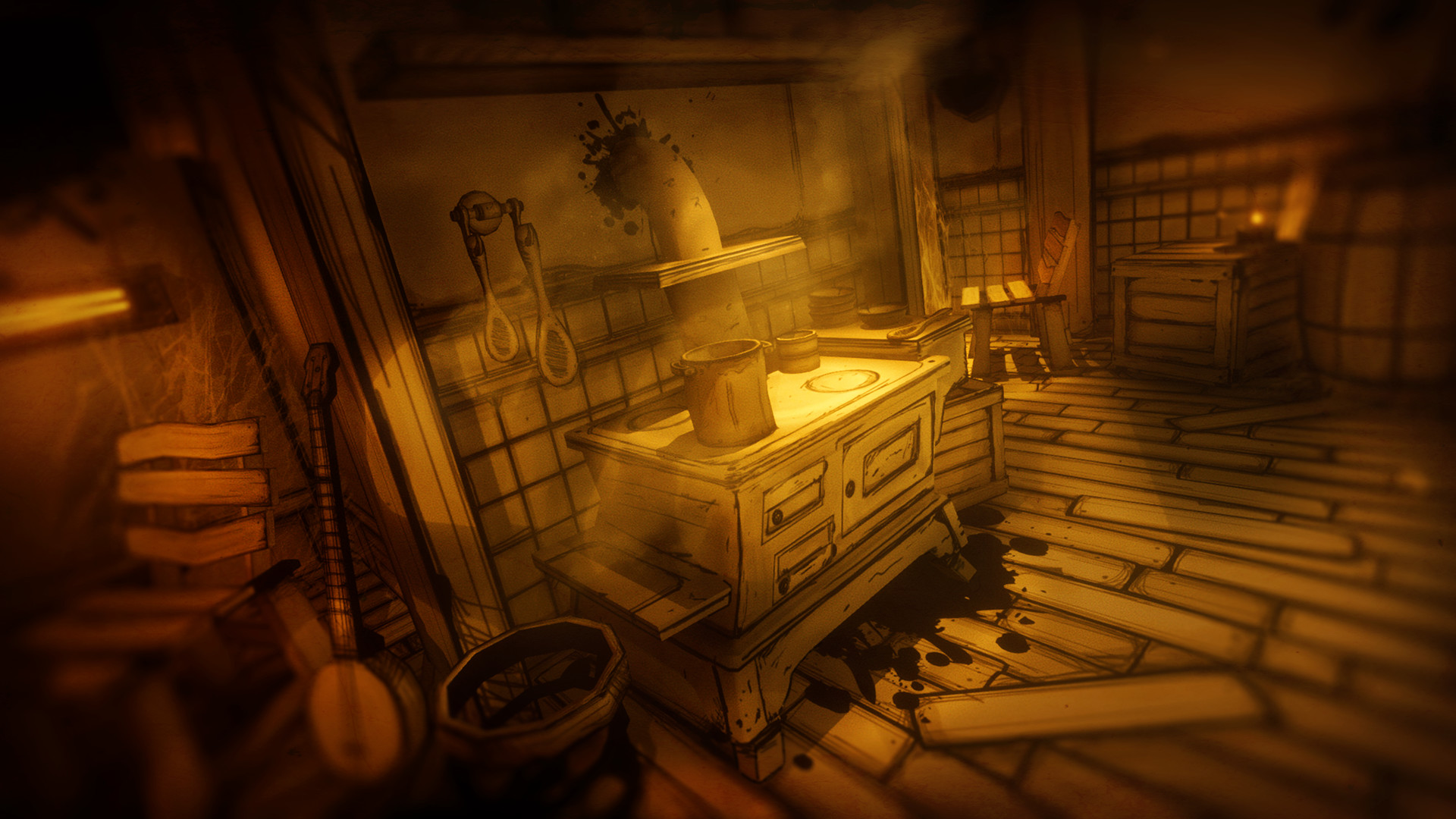 Steam で 60% オフ:Bendy and the Ink Machine