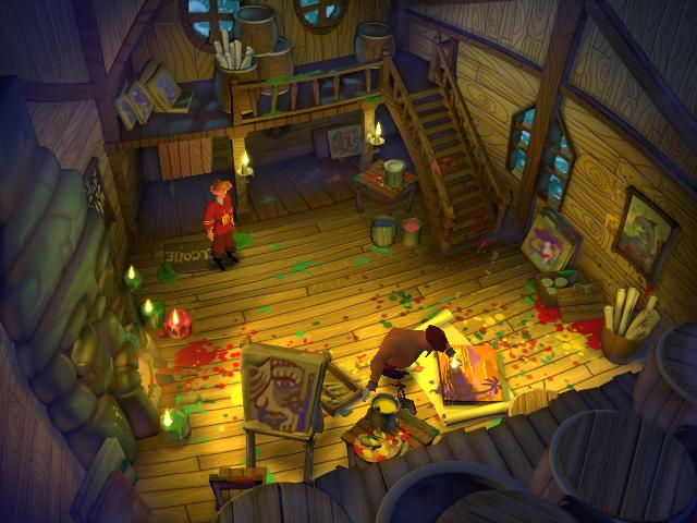 Escape sold from Monkey Island(PC)