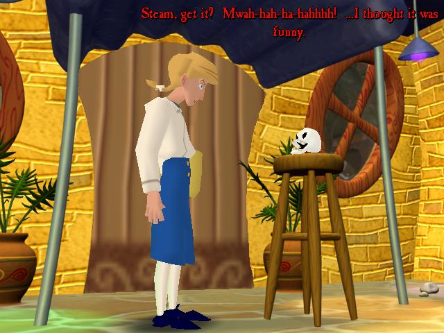 Escape sold from Monkey Island(PC)