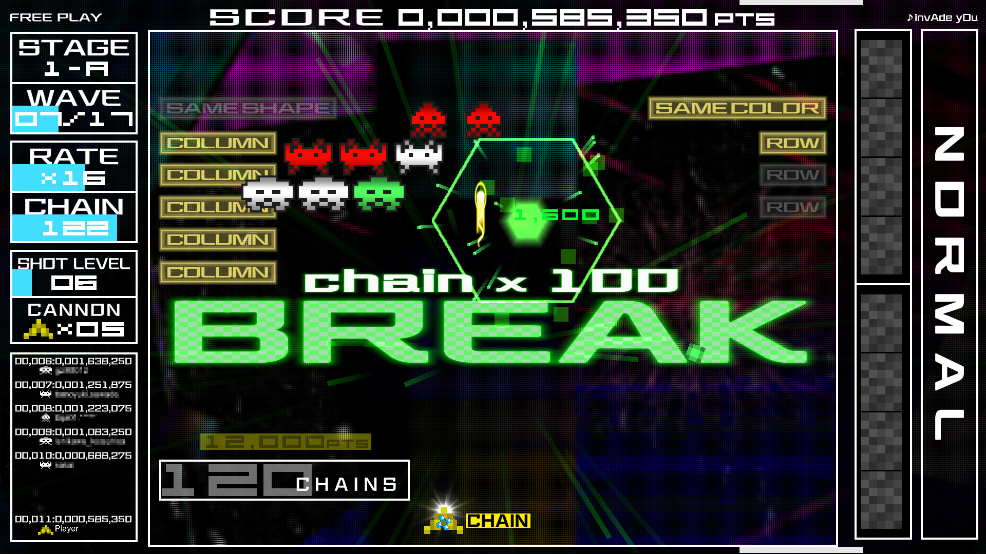 Steam：Space Invaders Extreme