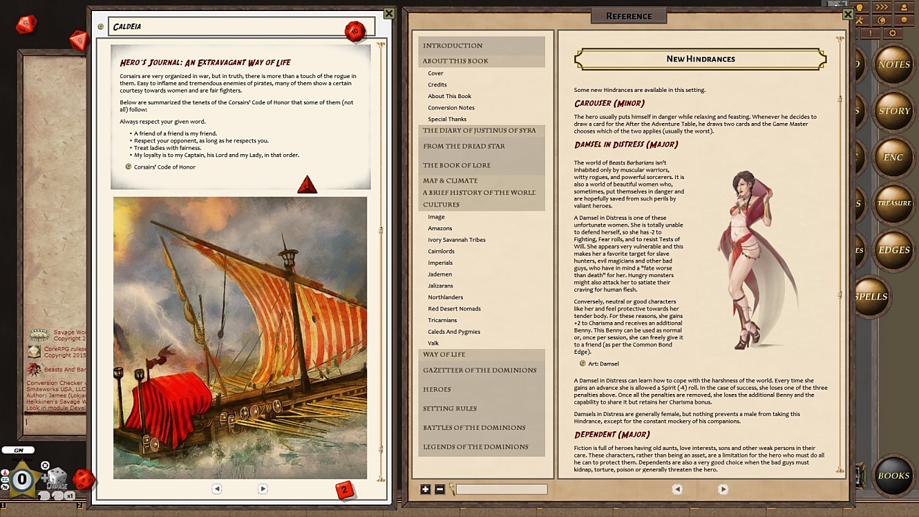 Fantasy Grounds - Beasts & Barbarians Steel Edition GM Guide (Savage  Worlds) в Steam