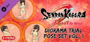 SENRAN KAGURA Burst Re:Newal - Diorama Trial Pose Set Vol. 1