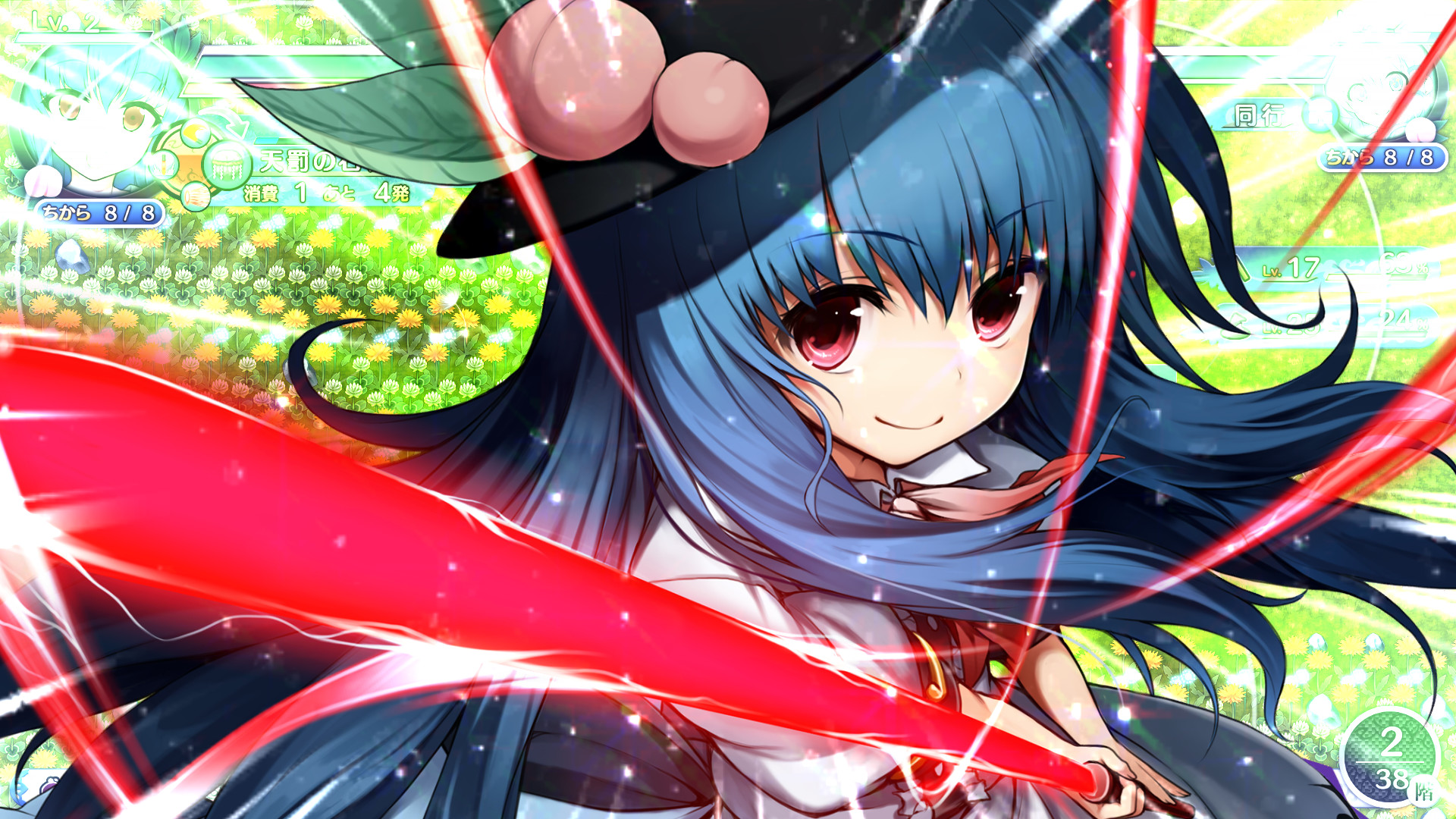 Steamで40% OFF:プレイヤー & パートナーキャラ「比那名居天子 Steamで40% OFF:プレイヤー & パートナーキャラ「比那名居天子