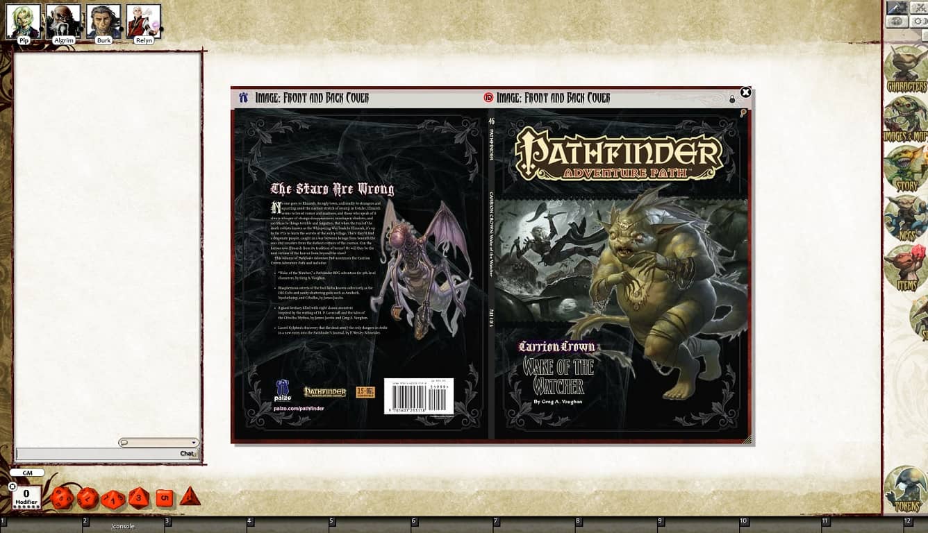 Fantasy Grounds - Pathfinder RPG - Carrion Crown AP 4: Wake