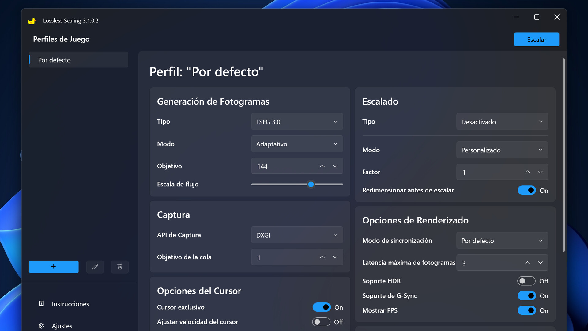 Lossless Scaling Full Español + Crack 4
