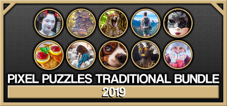 Pixel Puzzles Traditional Jigsaws Bundle: 2019 banner image