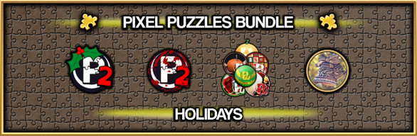 Pixel Puzzles Jigsaw Bundle: Holidays