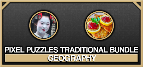 Pixel Puzzles Traditional Jigsaws Bundle: Geography banner image